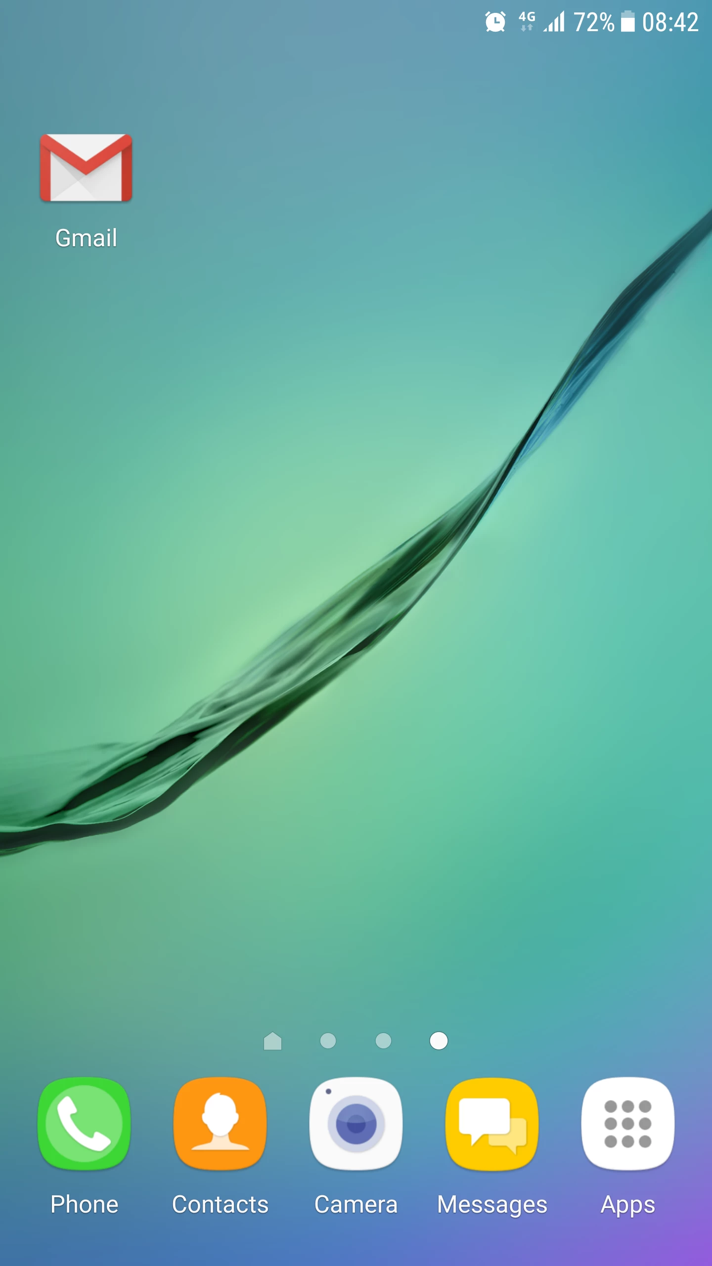 Aplikace Gmail na smartphonu