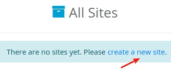 Vytvoření nové stránky