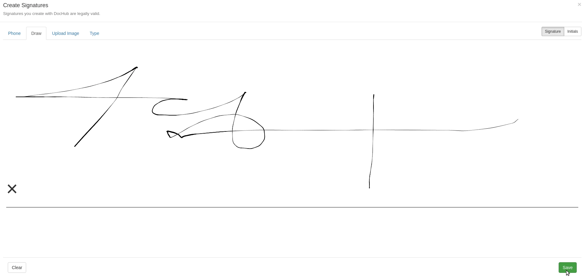 Creare semnatura contract Hostico