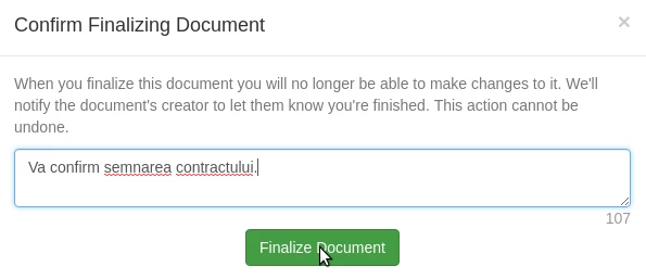 Dokončení smlouvy Hostico