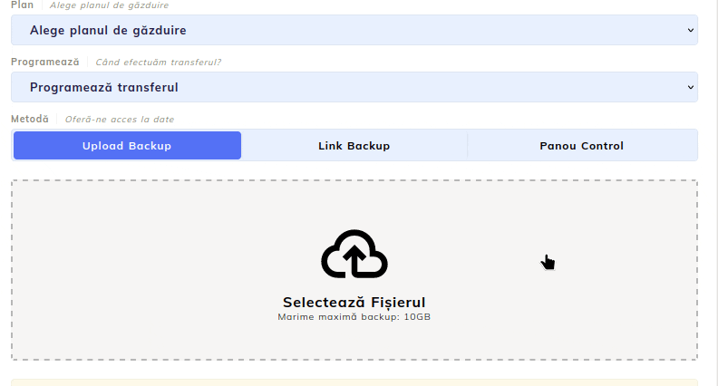 alegerea pachetului potrivit